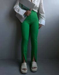 Елегантен дамски панталон в зелено - код 200032