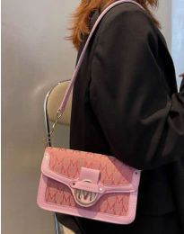 Дамска чанта в розово - код B647