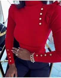Дамска блуза в червено - код 11483