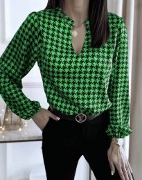 Елегантна дамска блуза - код 3764 - 6