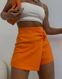 Кокетна пола-панталон в оранжево - код 4663