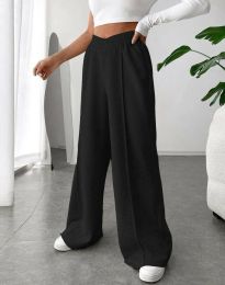 Атрактивен дамски панталон в черно - код 32110