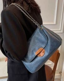 Дамска чанта в синьо - код B649