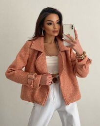 Дамско палто в оранжево - код 0214