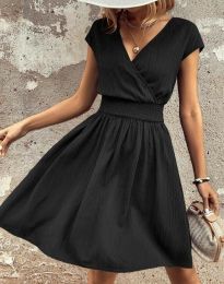 Дамска рокля в черно - код 11296