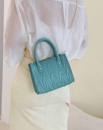 Дамска чанта в синьо - код B623