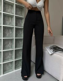 Елегантен дамски панталон в черно - код 001009