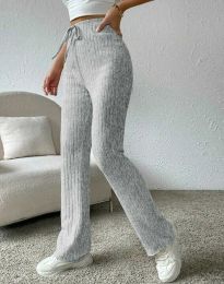 Дамски панталон в сиво - код 30466