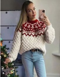 Дамски пуловер - код 7081 - 1