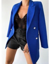 Дамско сако в синьо - код 60366
