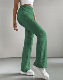 Дамски спортен панталон в зелено - код 12944