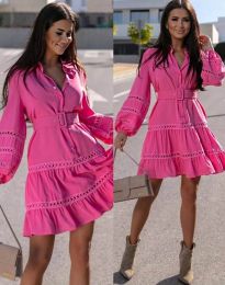 Дамска рокля в розово - код 00155