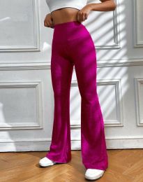 Дамски спортен панталон в цвят циклама - код 11444