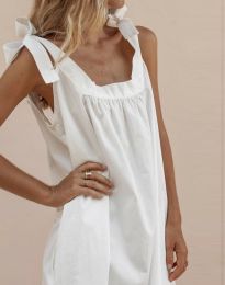 Дамска рокля в бяло - код 00104
