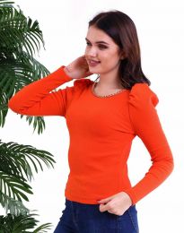 Дамска блуза в оранжево - код 9290