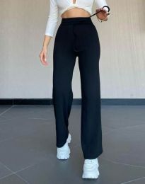 Дамски спортен панталон в черно - код 8688
