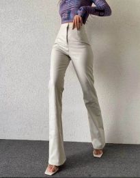 Елегантен дамски панталон в бяло - код 21105