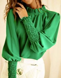 Дамска блуза в зелено - код 9572