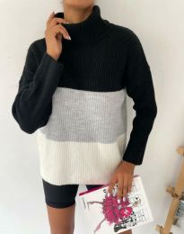 Атрактивен дамски пуловер - код 5635 - 1
