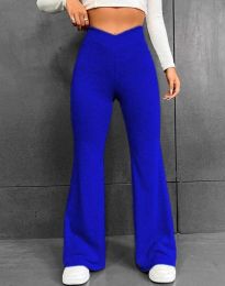 Дамски спортен панталон в синьо - код 12966