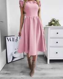 Атрактивна дамска рокля в розово - код 0928