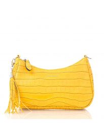 Дамска чанта в  жълто  - код JW6489