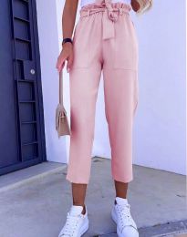 Дамски панталон в розово - код 7811