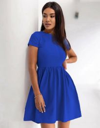 Дамска рокля в синьо- код 9635