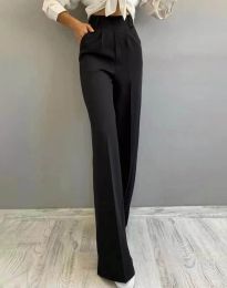 Елегантен дамски панталон в черно - код 8474