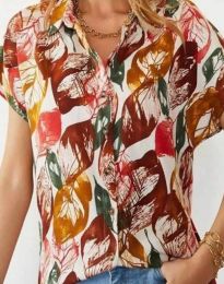 Дамска риза с флорални мотиви - код 43677 - 4
