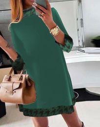 Дамска рокля в зелено - код 200077