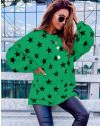 Атрактивна дамска блуза в зелен - код 5894