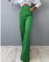 Елегантен дамски панталон в зелено - код 84744