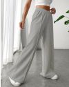Атрактивен дамски панталон в сиво - код 32110