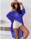 Атрактивна дамска блуза в синьо - код 5737