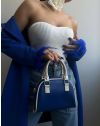 Мини дамска чантичка в синьо - код B36015