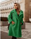 Дамско палто в зелено - код 5404
