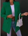 Дамско сако в зелено - код 9262
