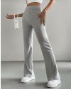 Дамски спортен панталон в сиво - код 12944