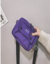 Дамска чанта в лилаво - код B524