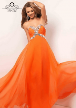 Цветът на щастието или какво да носите с оранжева рокля?