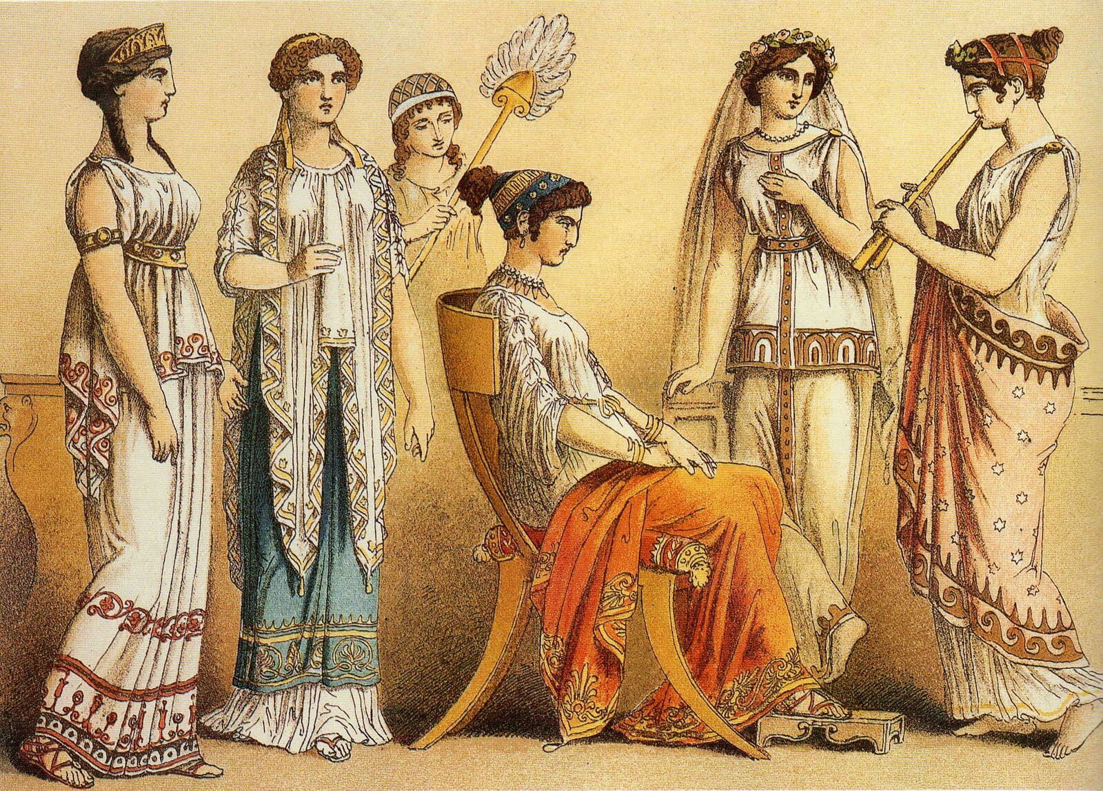 История на произхода на дамските поли